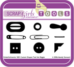 Digital Scrapbook Supplies from Scrap Girls: ScrapSimple Tools - Shapes: Embellishments 1801 Biggie