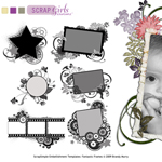 ScrapSimple Embellishment Templates: Fantastic Frames ScrapSimple Embellishment Templates: Fantastic Frames