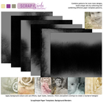 ScrapSimple Paper Templates: Background Blenders ScrapSimple Paper Templates: Background Blenders