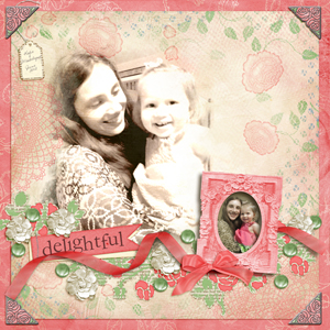 Digital Scrapbooking Layout by Elisha Barnett