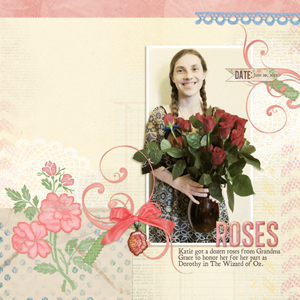 Digital Scrapbook Layout by Elisha Barnett