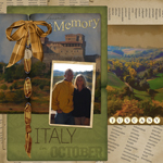 Computer scrapbook layout by Paula Wright