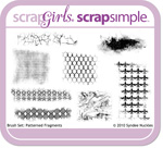 Brush Set: Patterned Fragments