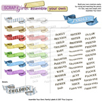 Assemble Your Own: Family Labels