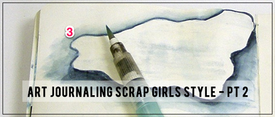 Art Journaling Scrap Girls Style - Lesson 2