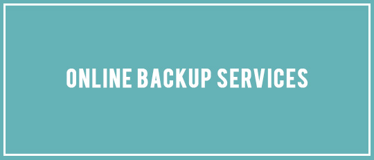 Online Backup Services