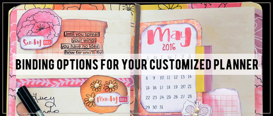 Binding Options for your Planners