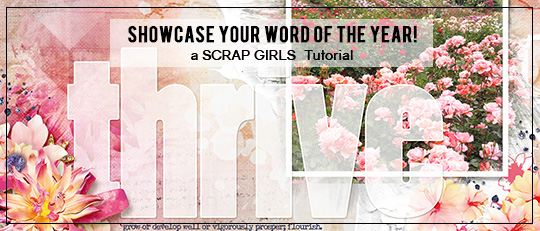 Showcase your word of the year intro banner