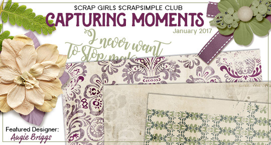 ScrapSimple Club January 2017: Capturing Memories